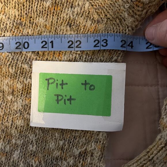 Vintage Banana Republic Sweater Men's L Safari and Travel Ragg 90s Preppy - Picture 5 of 9